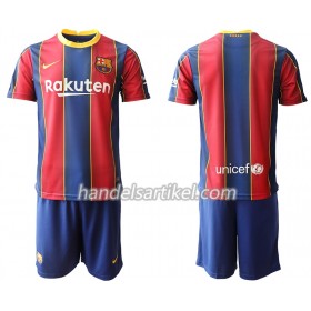 FC Barcelona Kinder Heim Trikotsatz 2020/21 Kurzarm (+ Kurze Hosen)